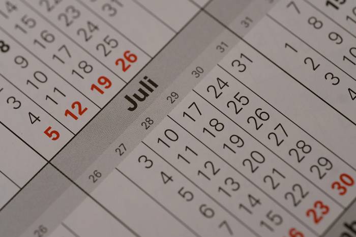 Foto: Kalender